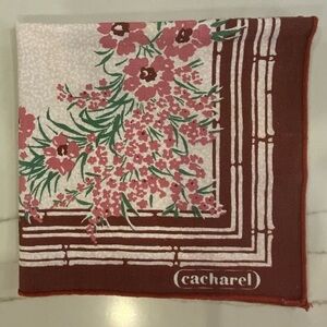 Cacharel Floral Scarf
